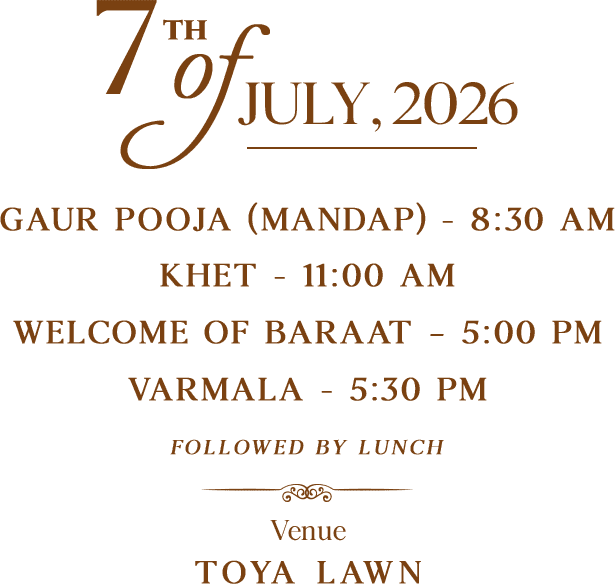 Pheras schedule